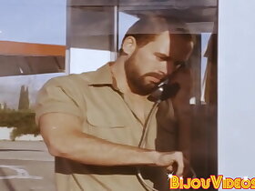 Davy Jones's locker buddies have wettish bareback sex with a heavy cumshot